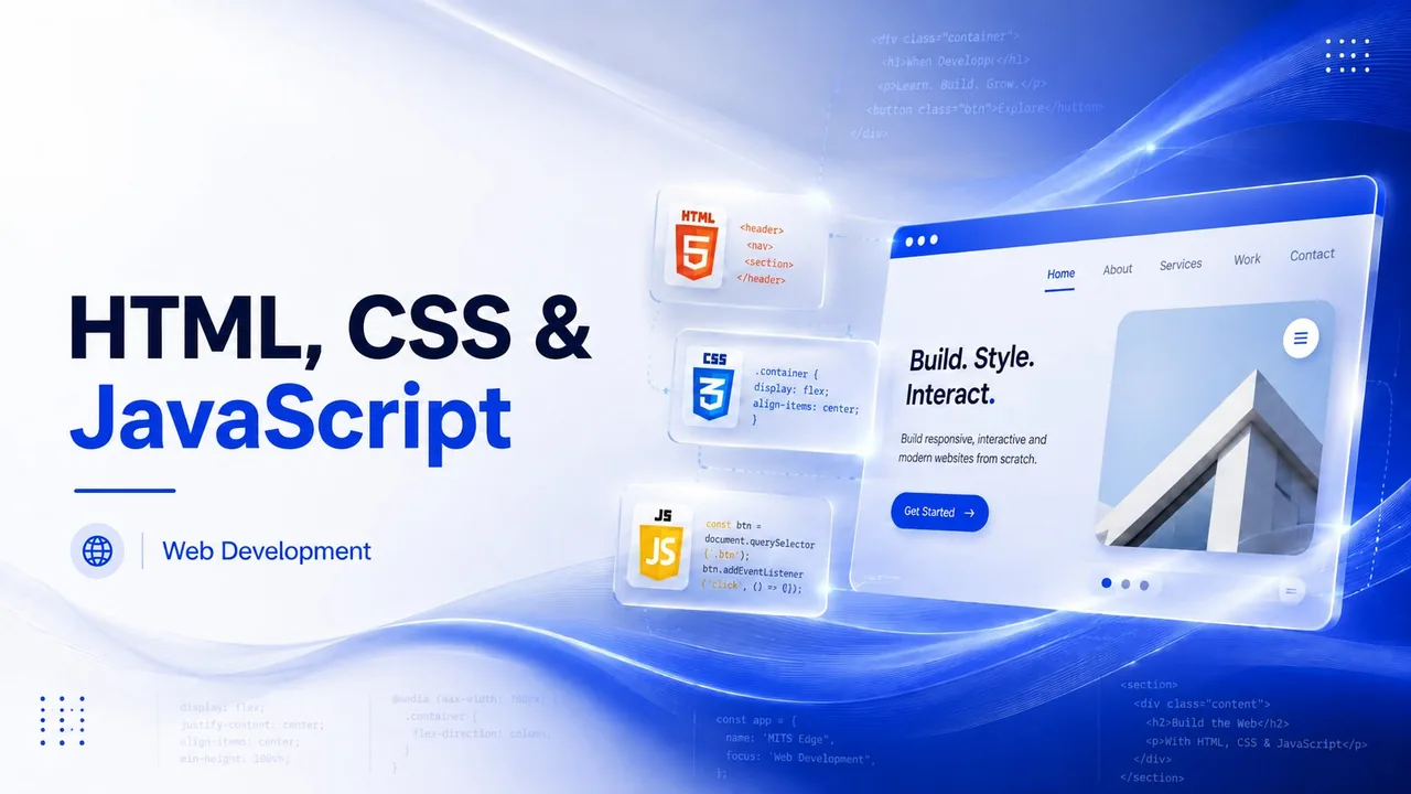 HTML5, CSS3 & JavaScript Fundamentals